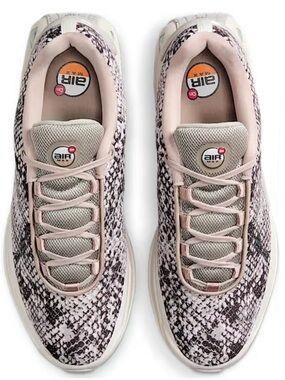 Nike Air Max Dn Snakeskin Reptile Print Cream Taupe Chunky Sneakers New
